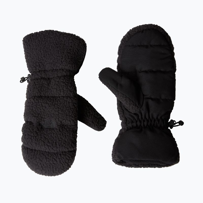 The North Face Cragmont Fleece Mitt fekete/fekete trekking kesztyű 5