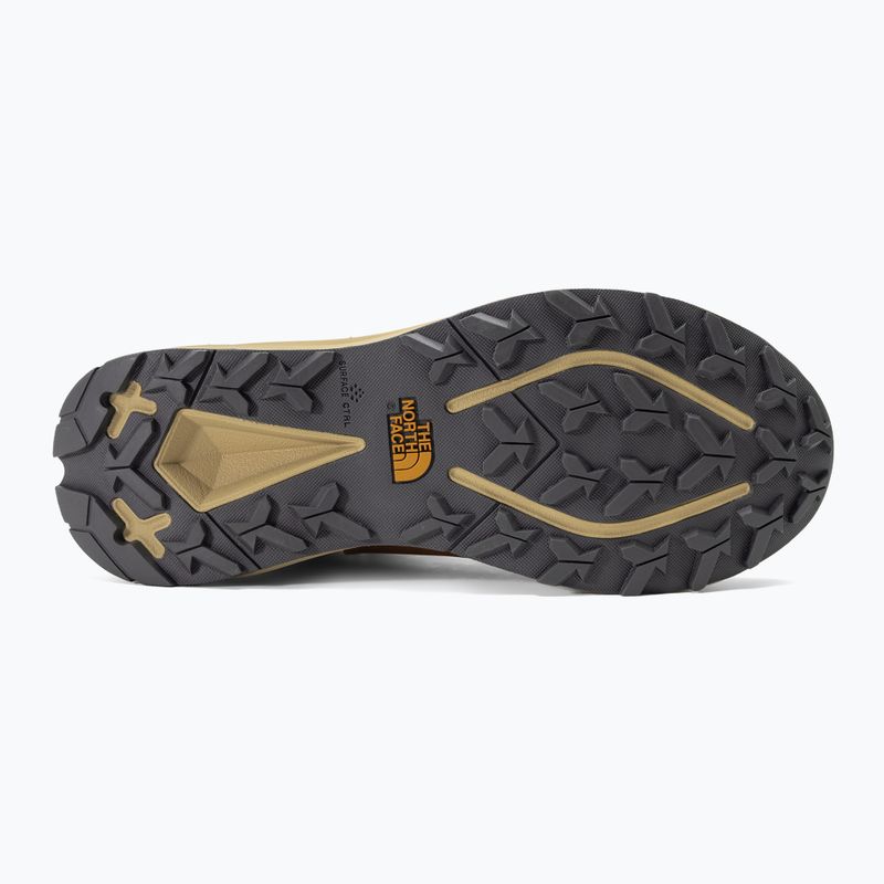 Férfi túrabakancs The North Face Vectiv Exploris 2 Mid Futurelight Lthr citrinsárga/khaki stone 5