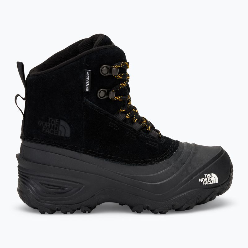 Gyermek túrabakancs The North Face Chilkat V Lace WP fekete/fekete 2