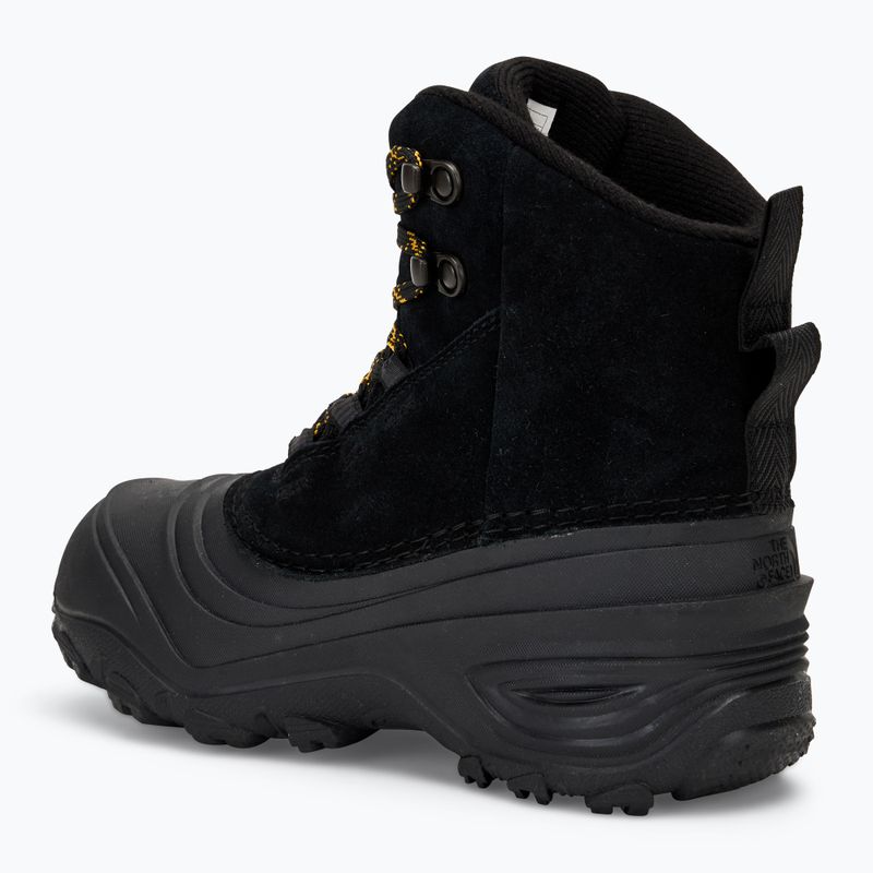 Gyermek túrabakancs The North Face Chilkat V Lace WP fekete/fekete 3