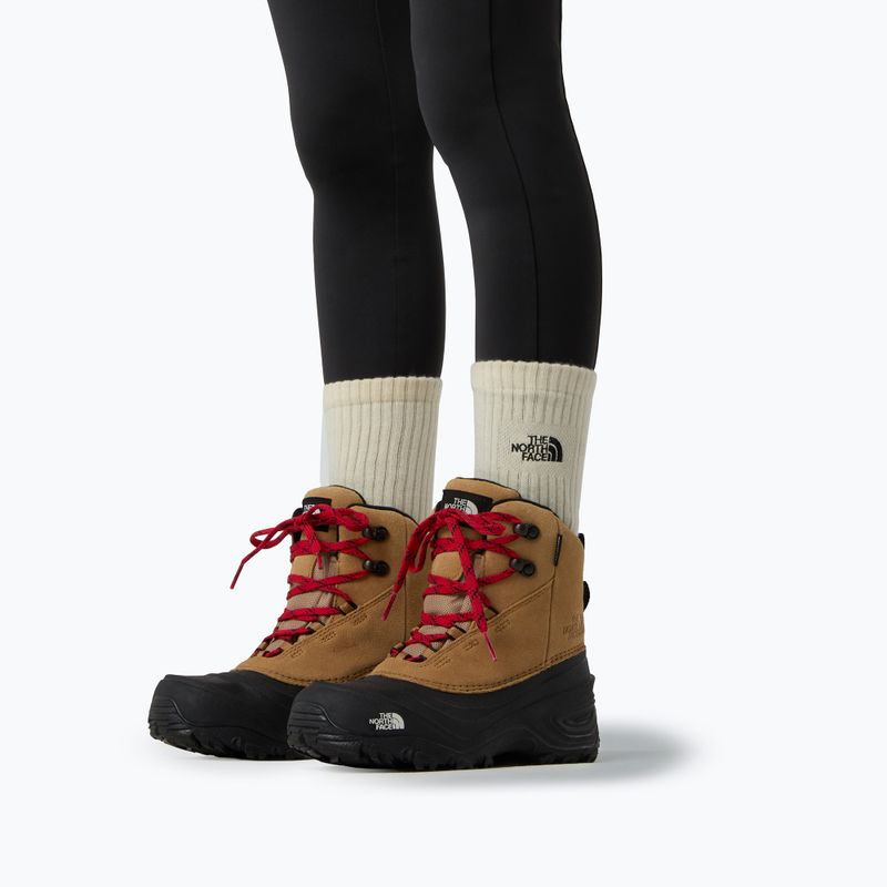 The North Face Chilkat V Lace mandula vaj/fekete gyermek túracipő 11