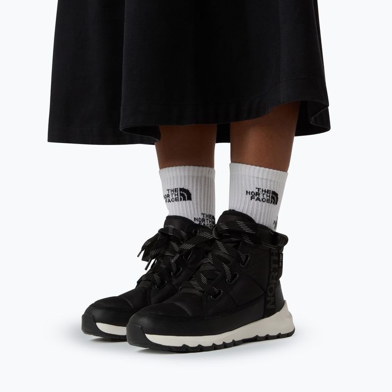 Női hótaposó The North Face Thermoball Lace Up Luxe Wp black/asphalt grey 8