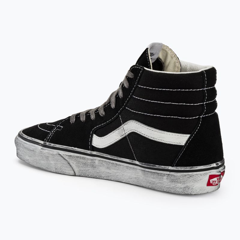 Cipő Vans SK8-Hi Stressed black/white 3