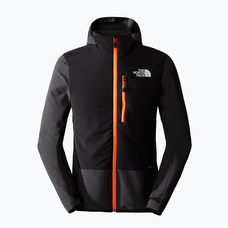 Férfi The North Face Dawn Turn Hybrid Ventrix Midlayer dzseki szürke/fekete/sokkoló narancssárga színben 5
