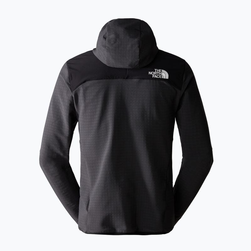 Férfi The North Face Dawn Turn Hybrid Ventrix Midlayer dzseki szürke/fekete/sokkoló narancssárga színben 6