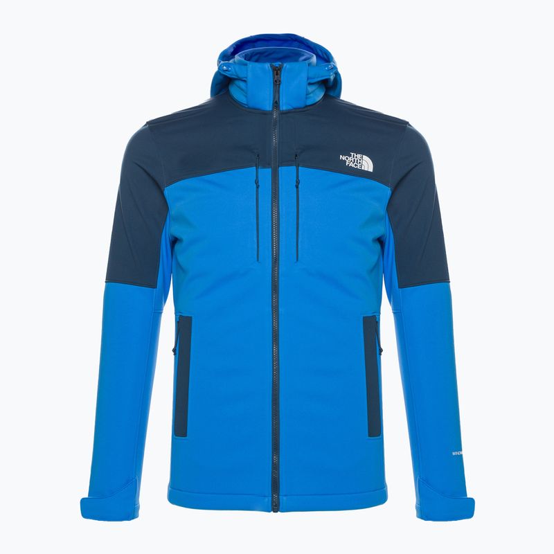 Férfi softshell dzseki The North Face Diablo Softshell levehető kapucni optikai kék/árnyékos kék 5