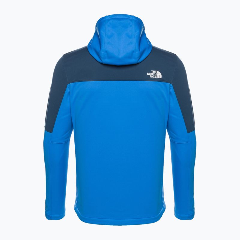 Férfi softshell dzseki The North Face Diablo Softshell levehető kapucni optikai kék/árnyékos kék 7