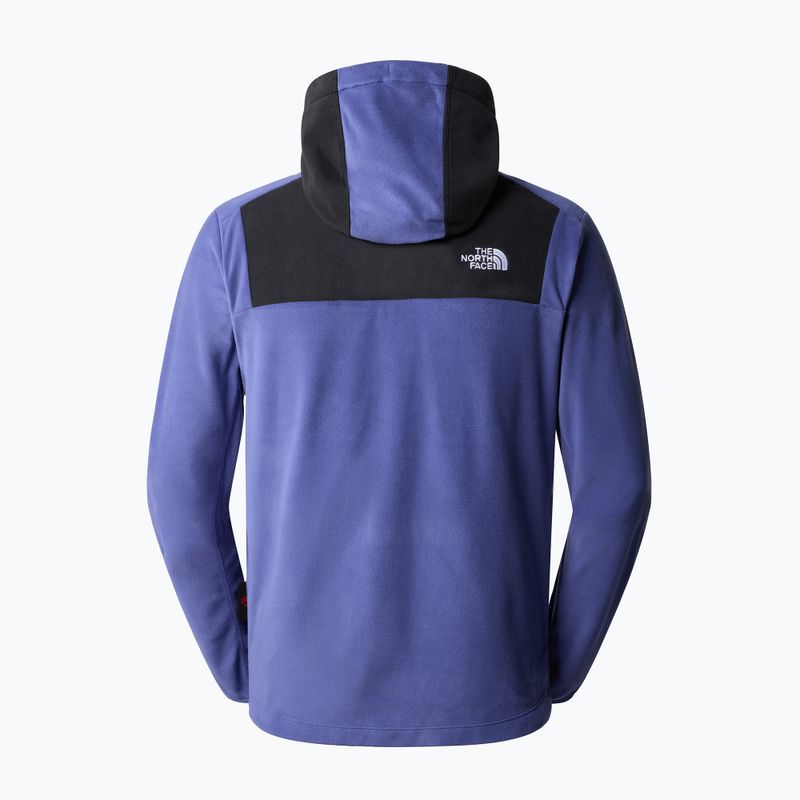 Férfi The North Face Homesafe Full Zip Fleece kapucnis pulóver barlang kék/fekete 5