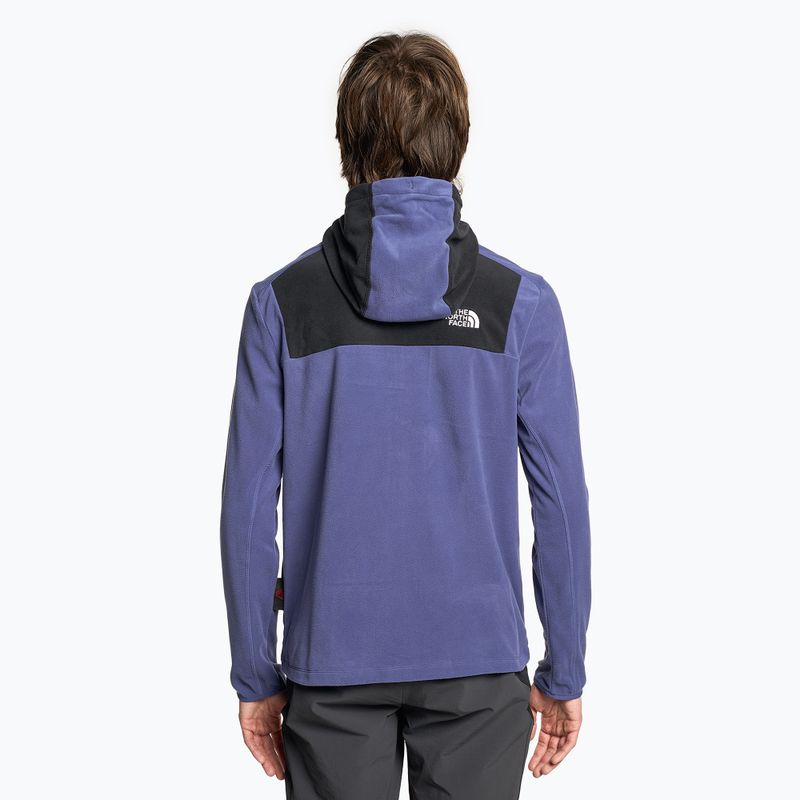 Férfi The North Face Homesafe Full Zip Fleece kapucnis pulóver barlang kék/fekete 2