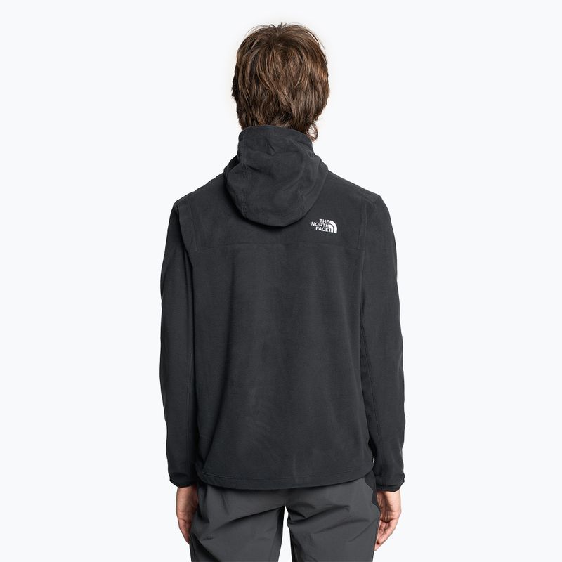 Férfi The North Face Homesafe Full Zip Fleece kapucnis pulóver fekete 2