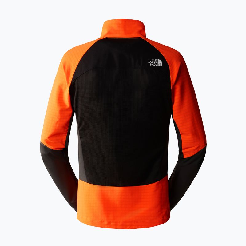Férfi softshell dzseki The North Face Dawn Turn Softshell Fz fekete/sokkoló narancs/aszfalt szürke 5