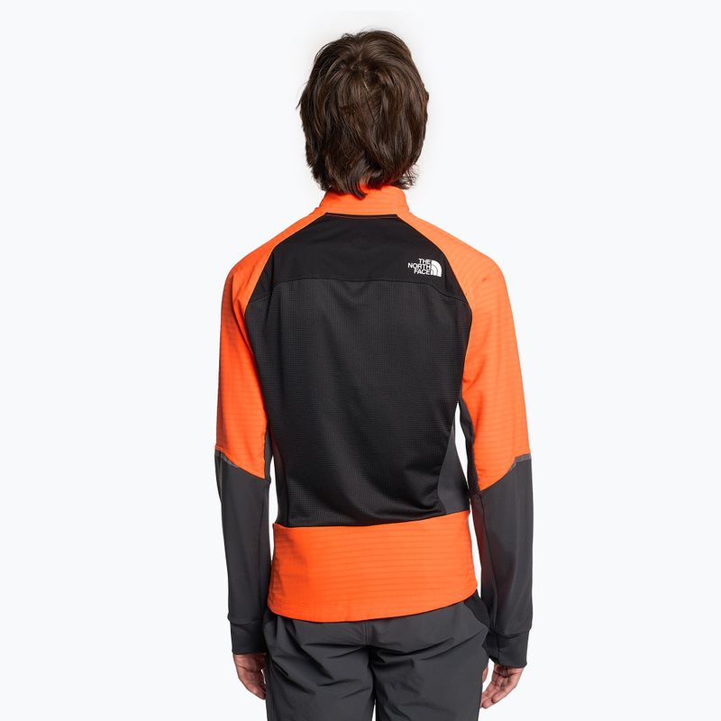 Férfi softshell dzseki The North Face Dawn Turn Softshell Fz fekete/sokkoló narancs/aszfalt szürke 2