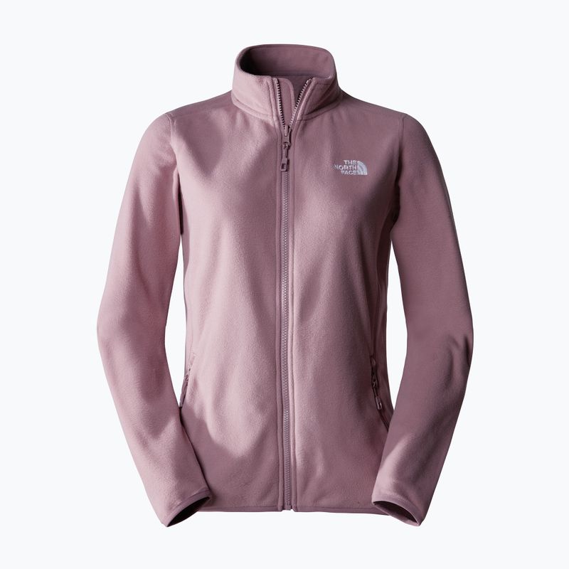 Női gyapjú pulóver The North Face 100 Glacier Fz fawn szürke 5