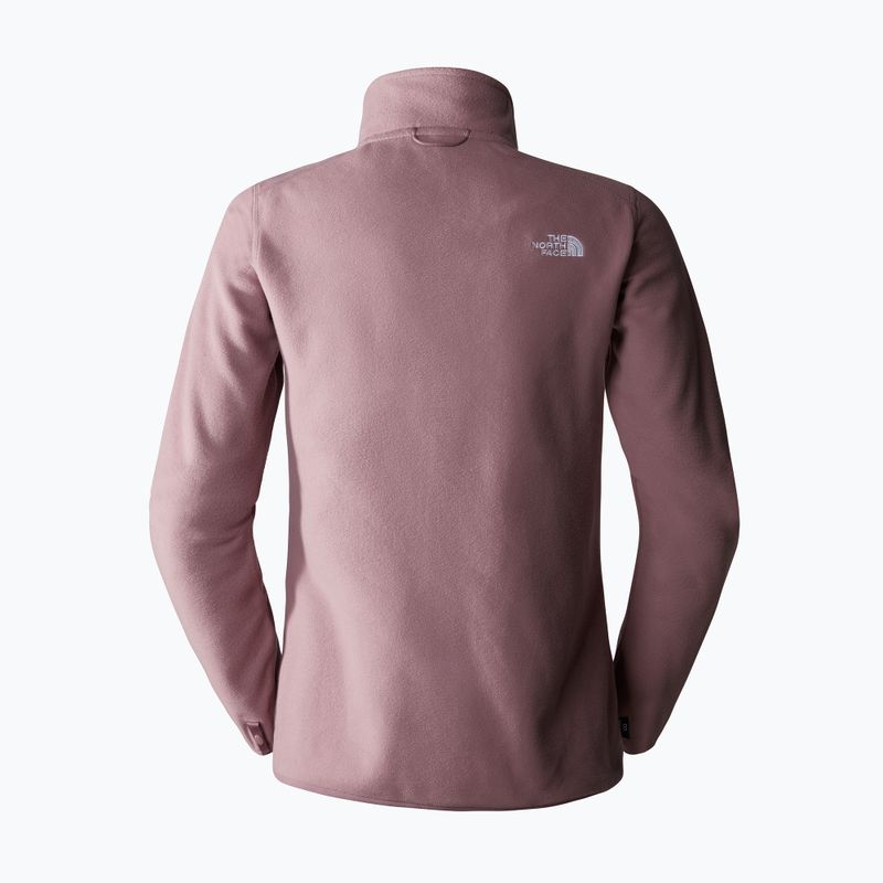 Női gyapjú pulóver The North Face 100 Glacier Fz fawn szürke 6