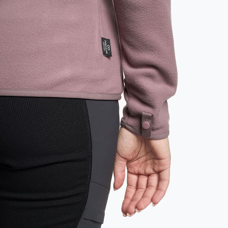 Női gyapjú pulóver The North Face 100 Glacier Fz fawn szürke 3