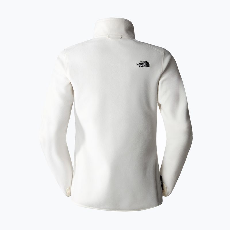 Női gyapjú pulóver The North Face 100 Glacier Fz gardenia fehér 6