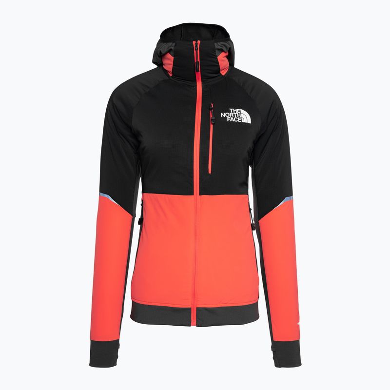 Női pehelypaplan The North Face Dawn Turn Hybrid Ventrix Hoodie sugárzó narancssárga/fekete/aszfalt szürke 5