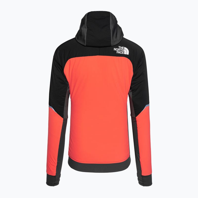 Női pehelypaplan The North Face Dawn Turn Hybrid Ventrix Hoodie sugárzó narancssárga/fekete/aszfalt szürke 6