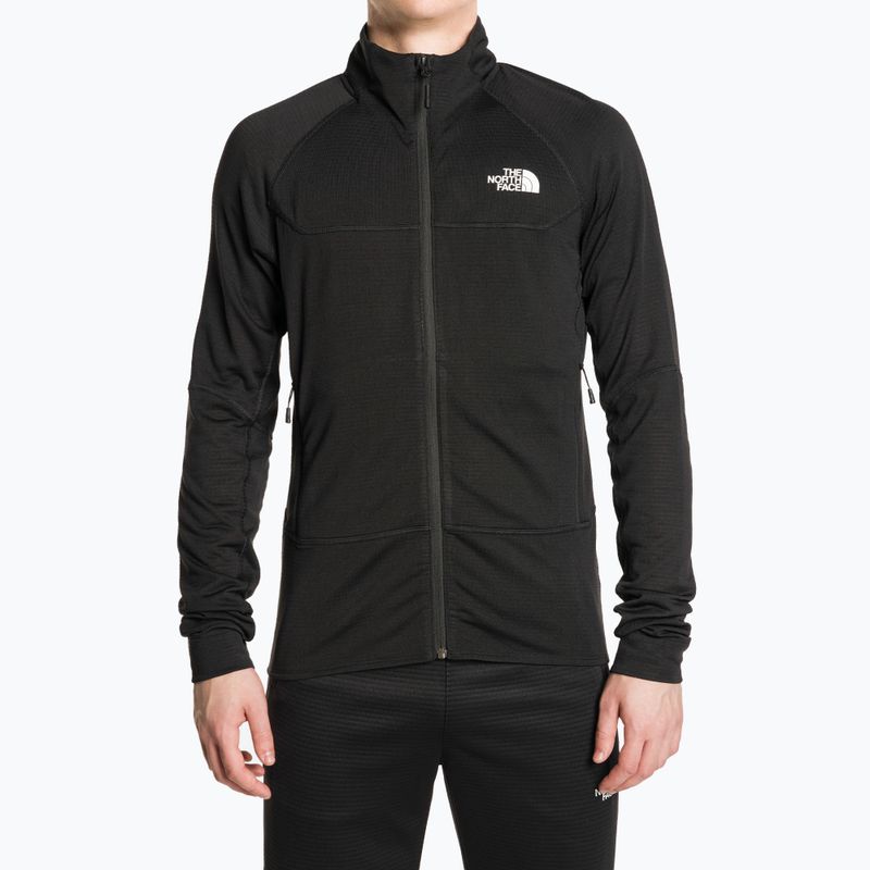 Férfi The North Face Bolt Polartec fleece pulóver fekete