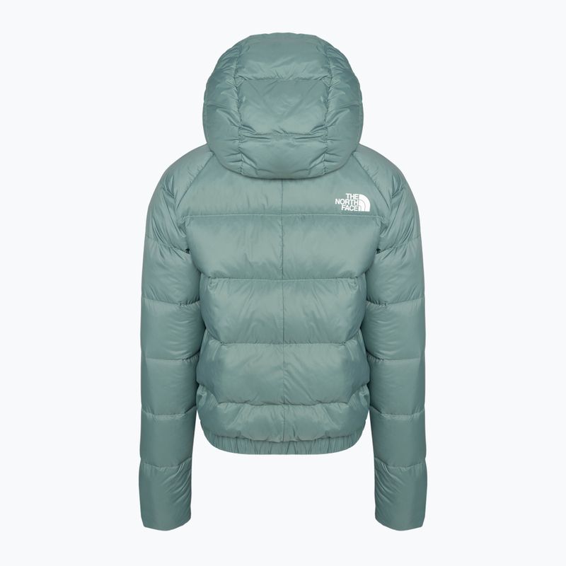 Női pehelykabát The North Face Hyalite Down Hoodie sötét zsálya 2
