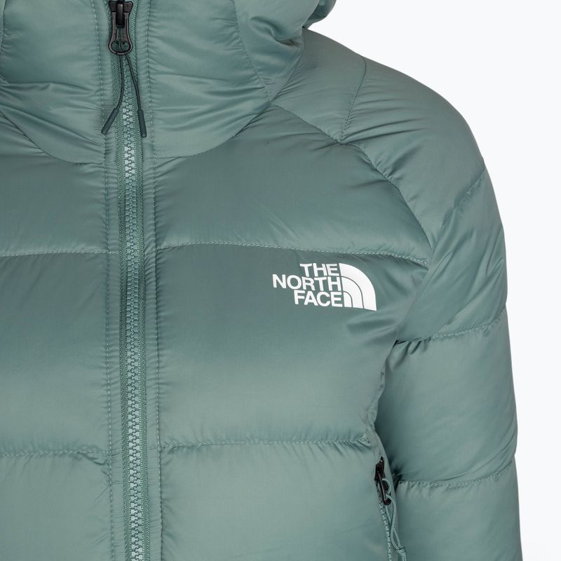 Női pehelykabát The North Face Hyalite Down Hoodie sötét zsálya 3