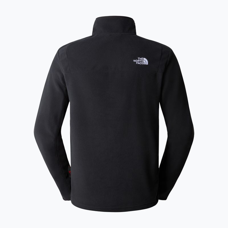 Férfi fleece pulóver The North Face Homesafe Snap Neck Fleece pulóver fekete 7