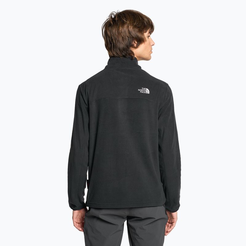 Férfi fleece pulóver The North Face Homesafe Snap Neck Fleece pulóver fekete 2