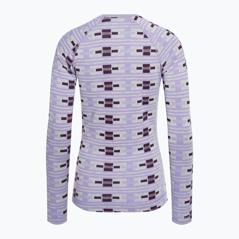 Női thermo hosszú ujjú Smartwool Merino 250 Baselayer Crew Boxed violet flirt with me 4