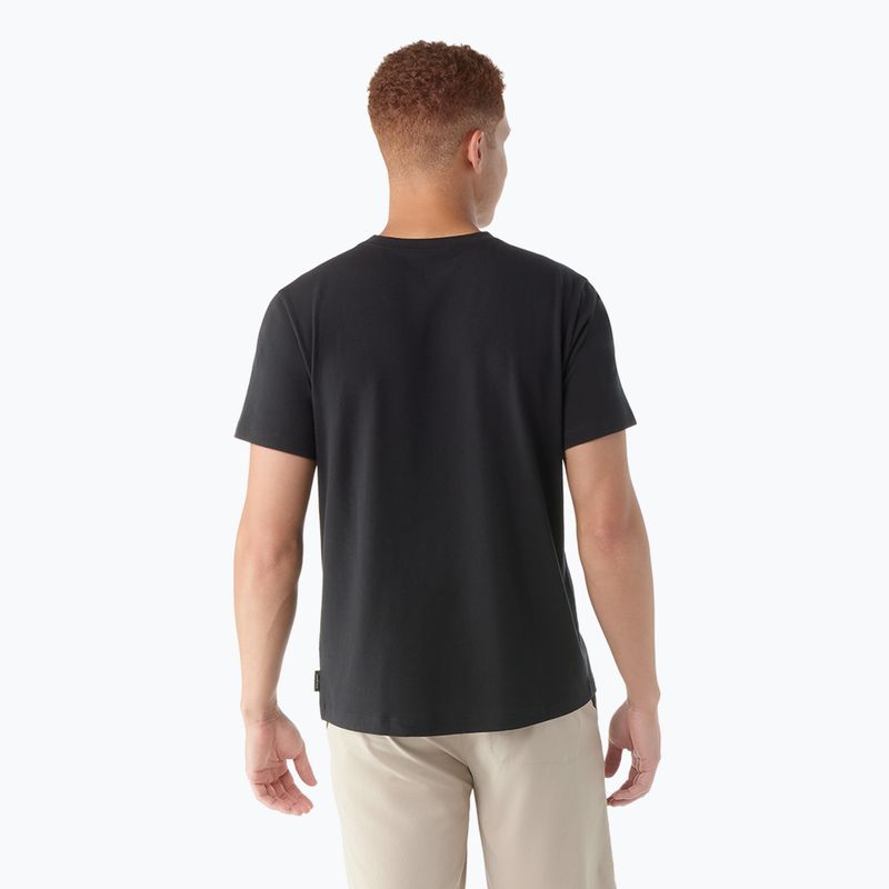 Férfi póló Smartwool Perfect Crew Short Sleeve black 2