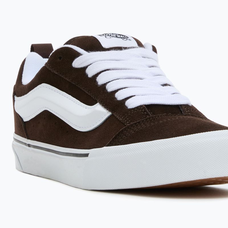 Cipő Vans Knu Skool brown/white 8