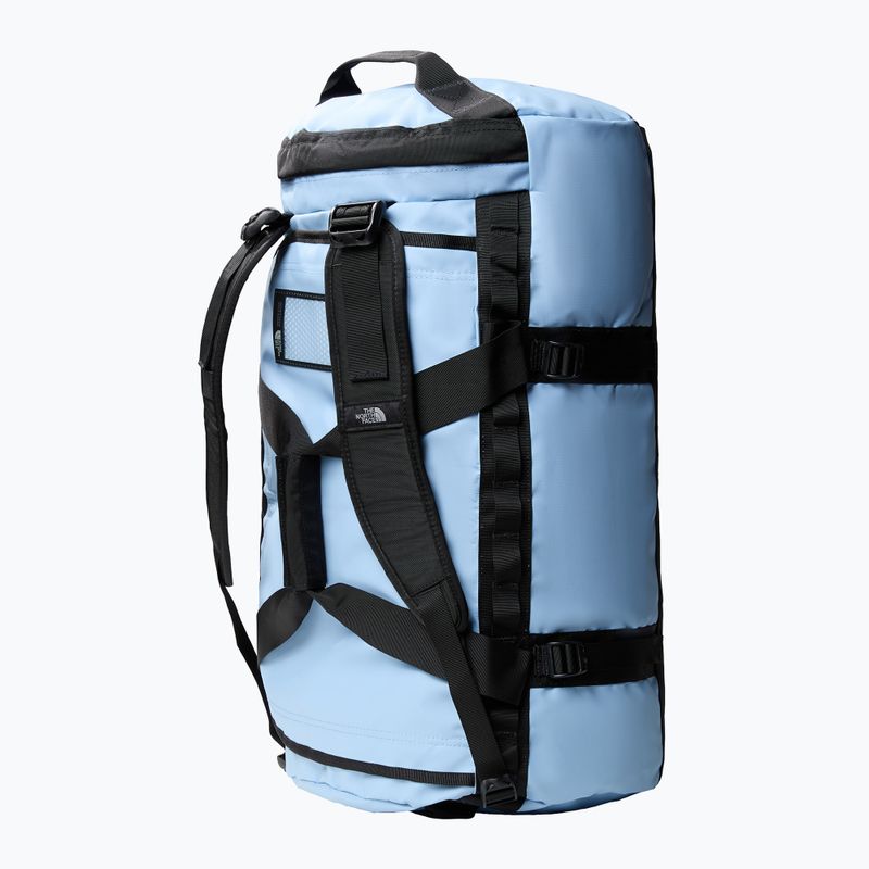The North Face Base Camp Duffel M 71 l acélkék/fekete utazótáska 2