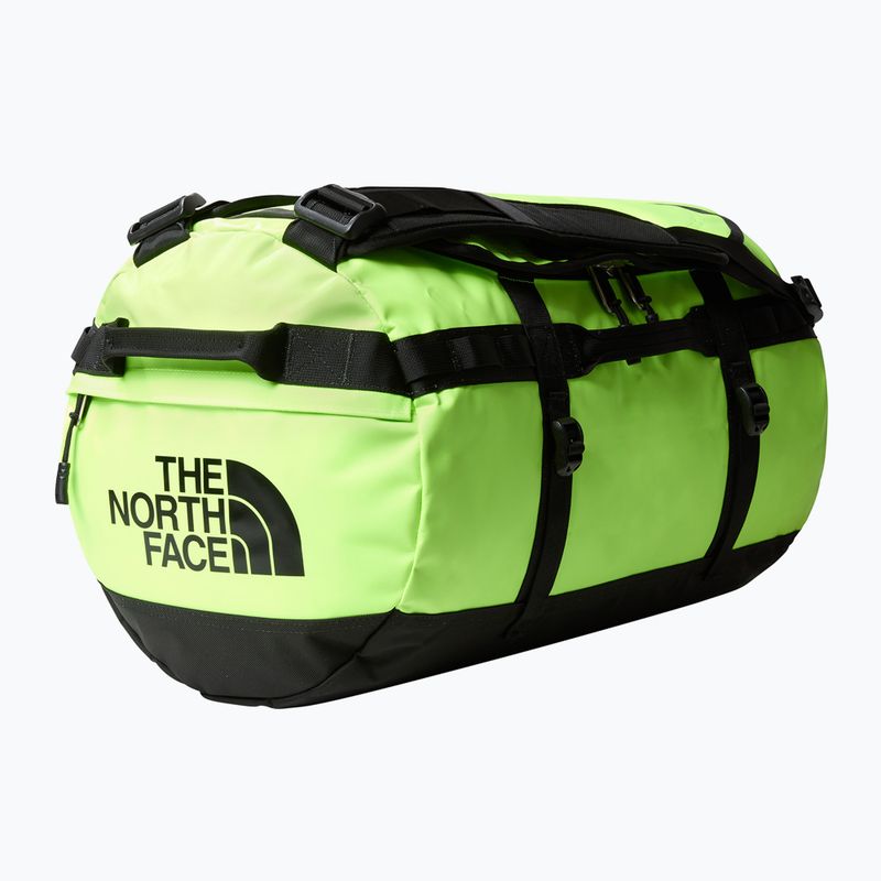 utazótáska The North Face Base Camp Duffel S 50 l safety green/black