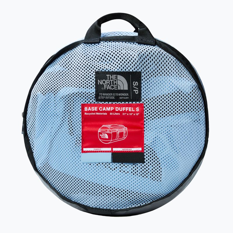 Utazótáska The North Face Base Camp Duffel S 50 l steel blue/black 2