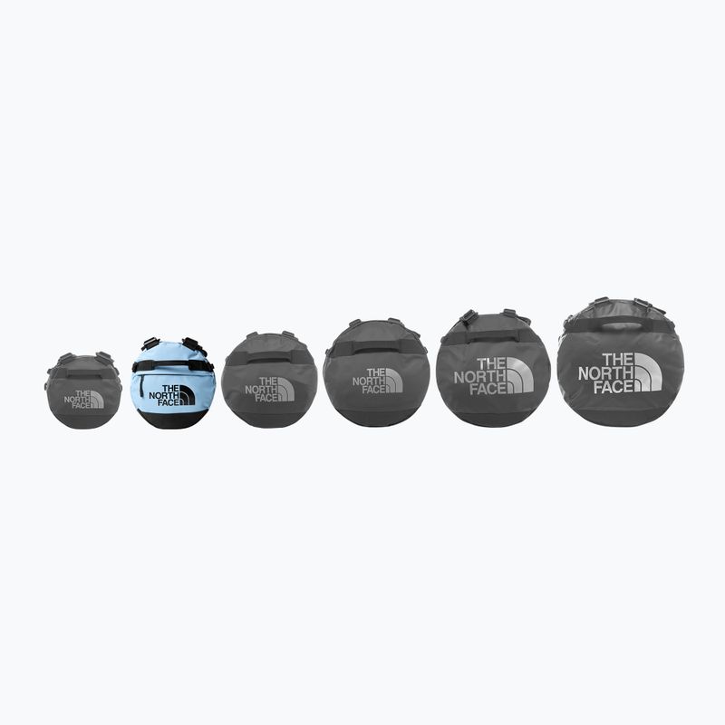 Utazótáska The North Face Base Camp Duffel S 50 l steel blue/black 5