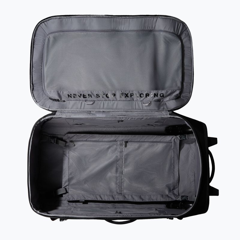 Utazótáska The North Face Base Camp Rolling Thunder 36 160 l black/white 3