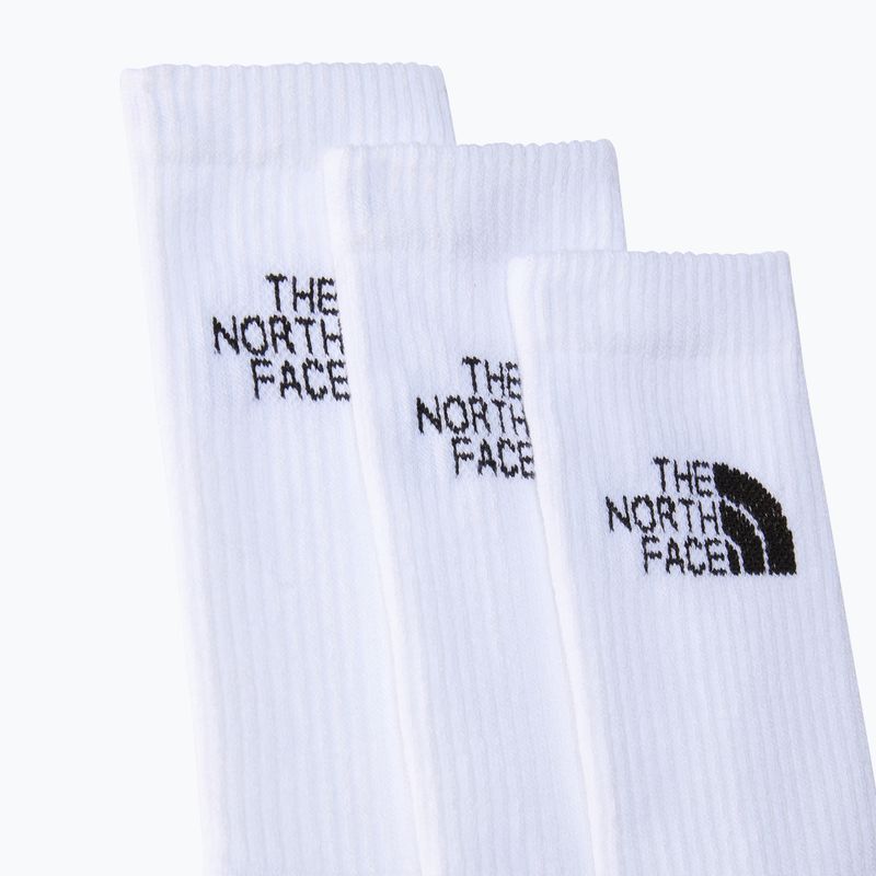 trekking zokniThe North Face Multi Sport Cush Crew Sock 3pary white 2