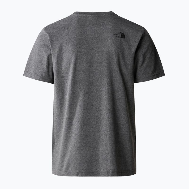 Férfi póló The North Face Easy tnf medium grey heather 5
