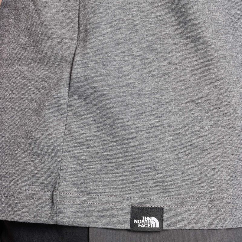 Férfi póló The North Face Simple Dome Tee medium grey heather 4