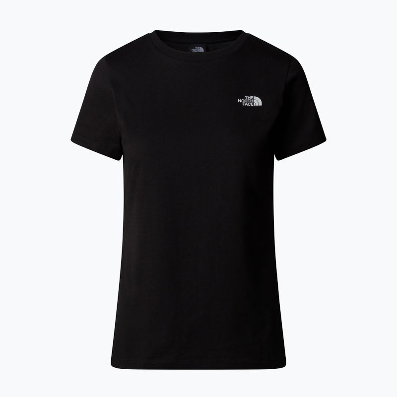 Női póló The North Face Simple Dome Slim Tee tnf fekete 4