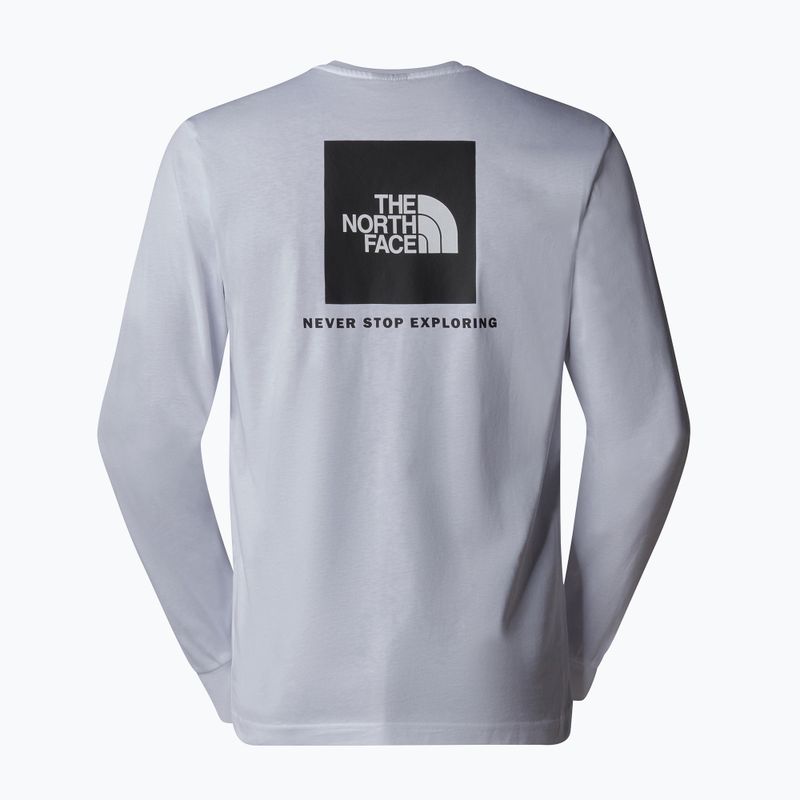 Férfi hosszú ujjú The North Face Box Nse Tee tnf fehér 5