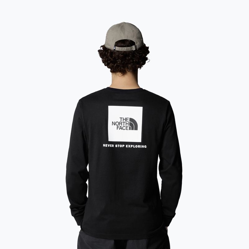 Férfi hosszú ujjú The North Face Box Nse Tee tnf fekete 3