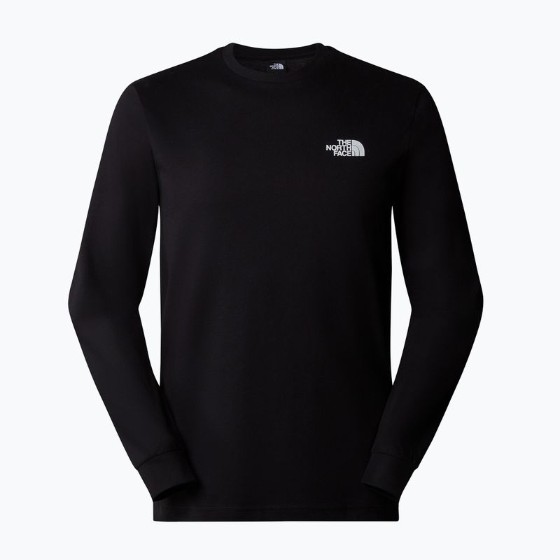 Férfi hosszú ujjú The North Face Box Nse Tee tnf fekete 4