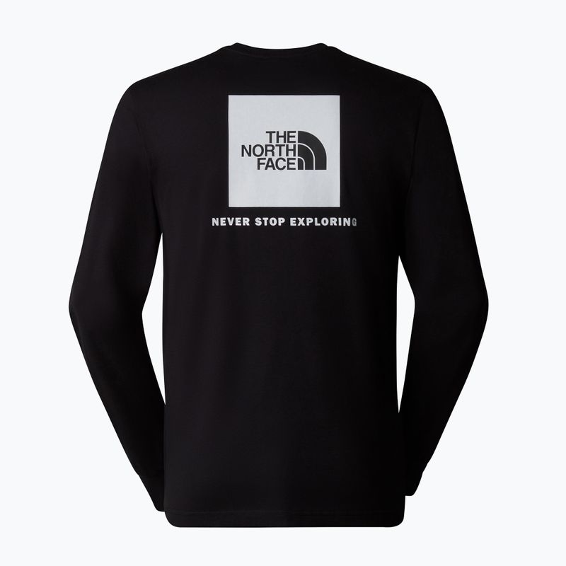 Férfi hosszú ujjú The North Face Box Nse Tee tnf fekete 5