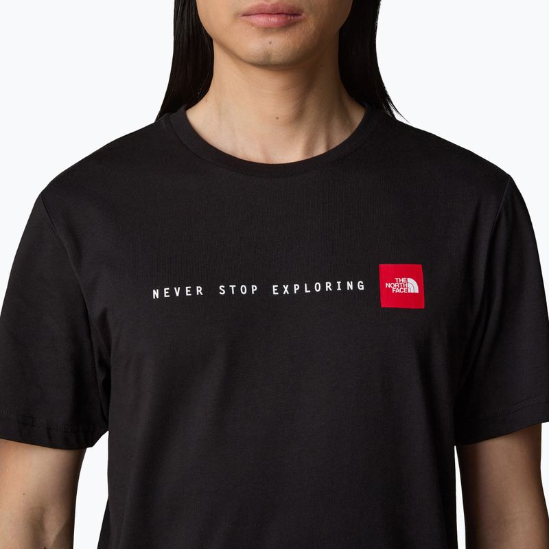 Férfi póló The North Face Never Stop Exploring Tee tnf fekete 4
