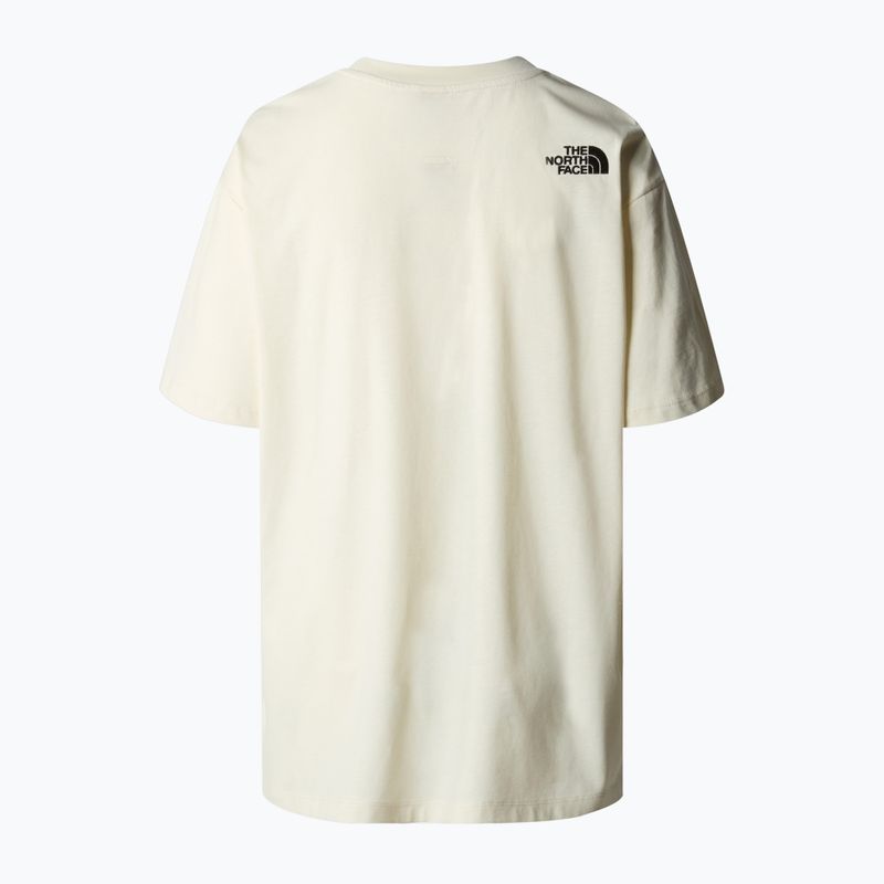 női póló The North Face Essential Oversize Tee white dune 2