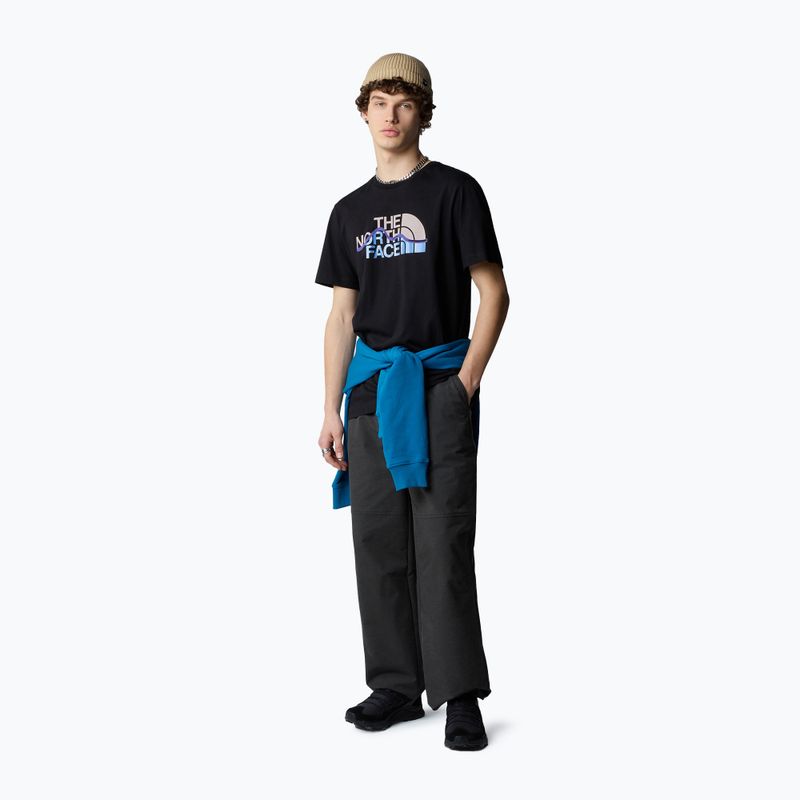 Férfi The North Face Mountain Line Tee tnf fekete 2