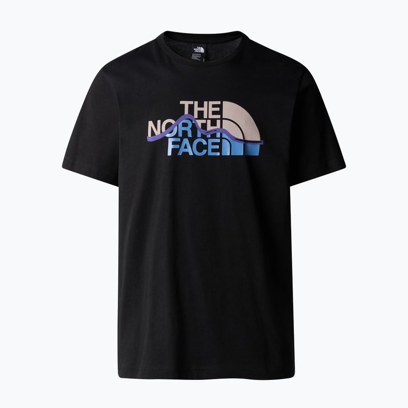 Férfi The North Face Mountain Line Tee tnf fekete 4