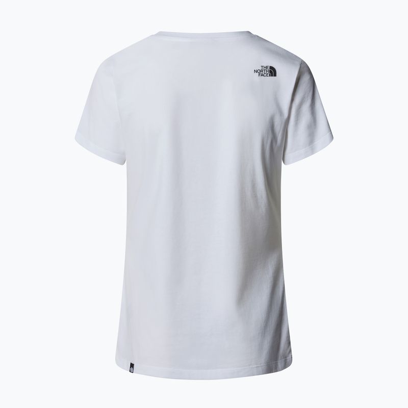 Női póló The North Face Simple Dome Slim Tee tnf fehér 5