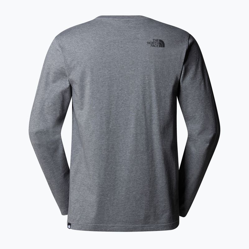 Férfi póló The North Face Simple Dome medium grey heather 6