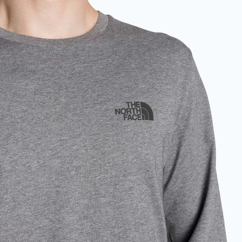 Férfi póló The North Face Simple Dome medium grey heather 3